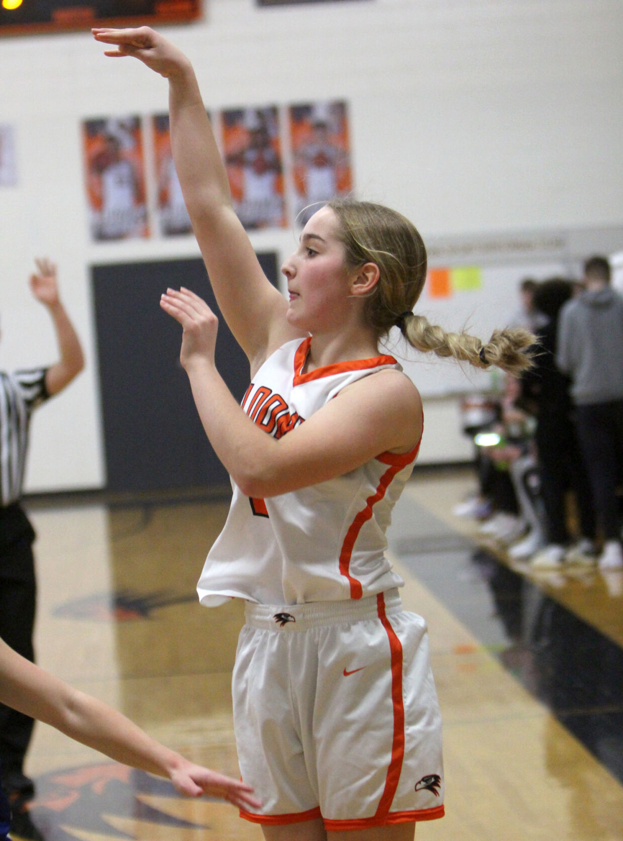 Cameron at Bloomer girls basketball 1-16-23